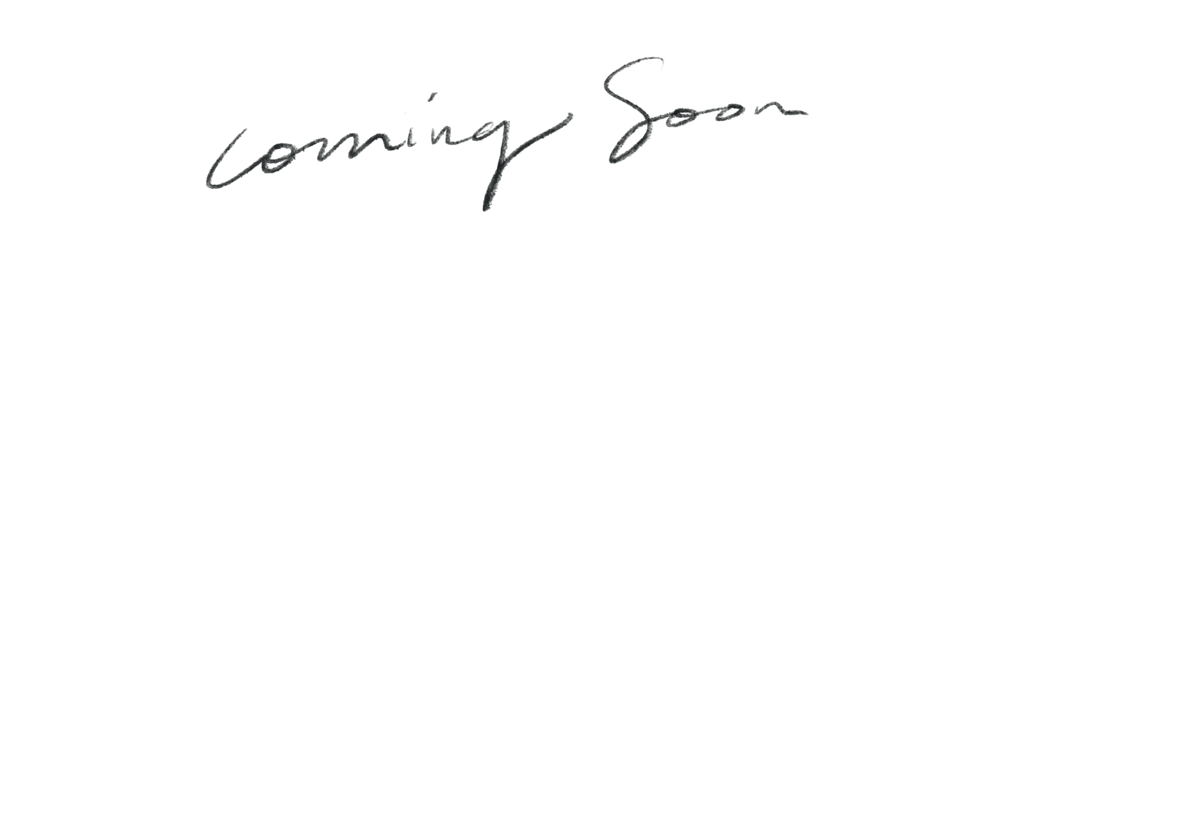 Coming soon